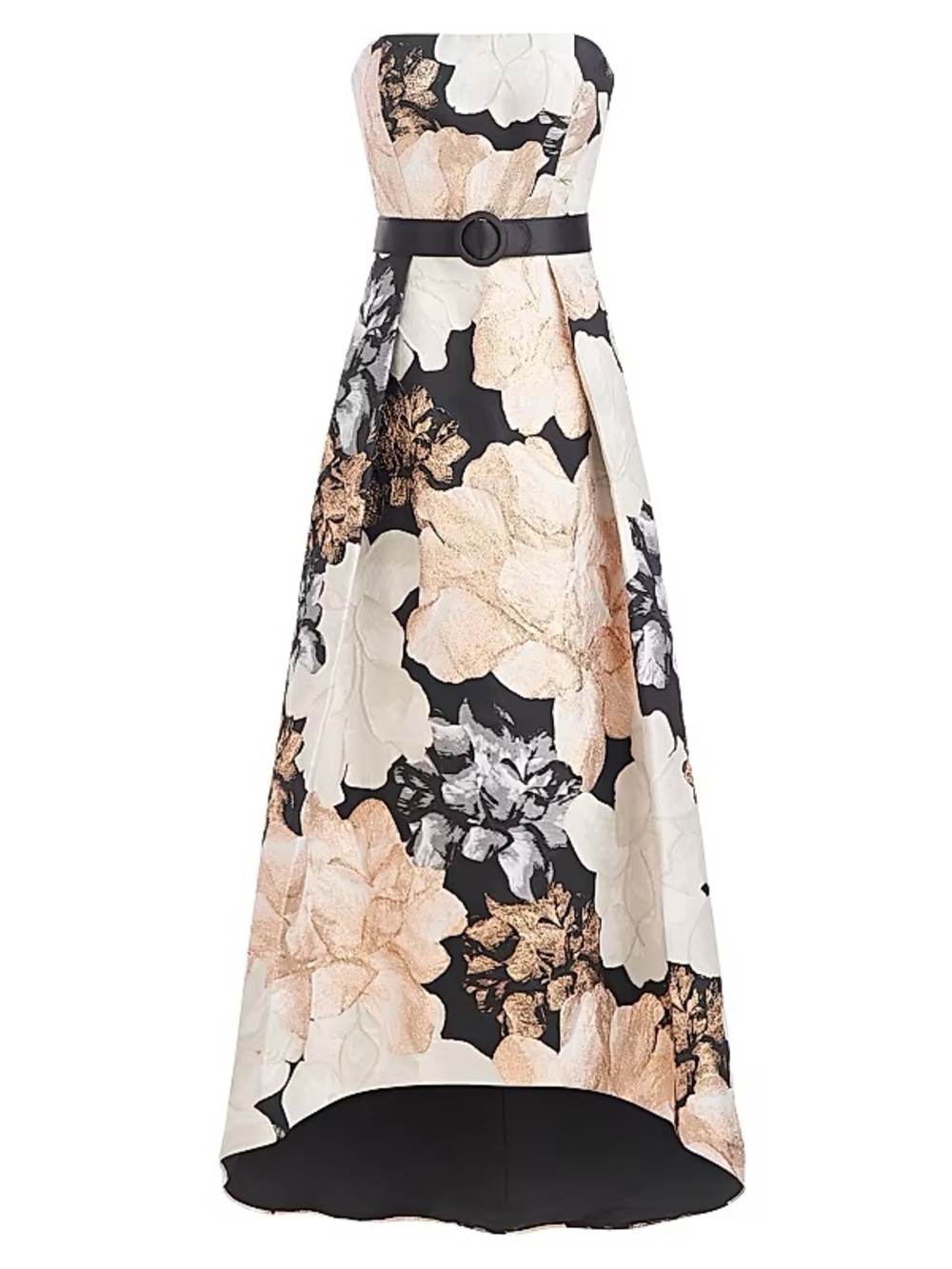 NEW KAY UNGER Bella Formal Belted Fit & Flare Gown Sz 8 NWT